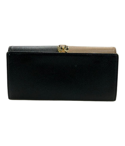 サマンサタバサプチチョイス 二つ折り長財布 フロントベルト 牛革 レディース Samantha Thavasa Petit Choice