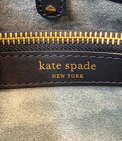美品 Kate Spade 2WAY ハンドバッグ ショルダーバッグ 斜め掛け デニム レディース ケイトスペード