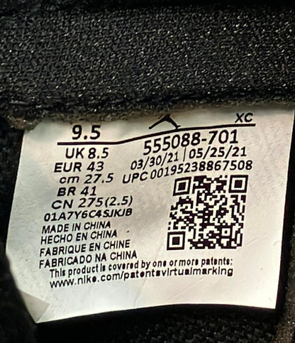 美品 Air Jordan NIKE ハイカットスニーカー パラン エアジョーダン1 レトロ ハイ OG 555088-701 メンズ SIZE 27.5 (L) エアジョーダン ナイキ