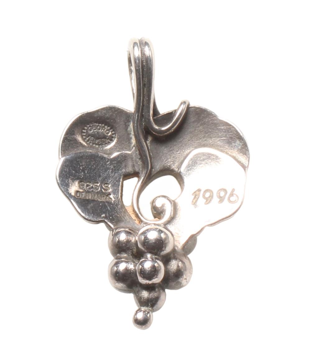Georg Jensen ペンダントトップ SV925 1996 ヘリテージグレープ ぶどう レディース ジョージジェンセン