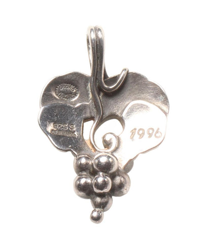 Georg Jensen ペンダントトップ SV925 1996 ヘリテージグレープ ぶどう レディース ジョージジェンセン