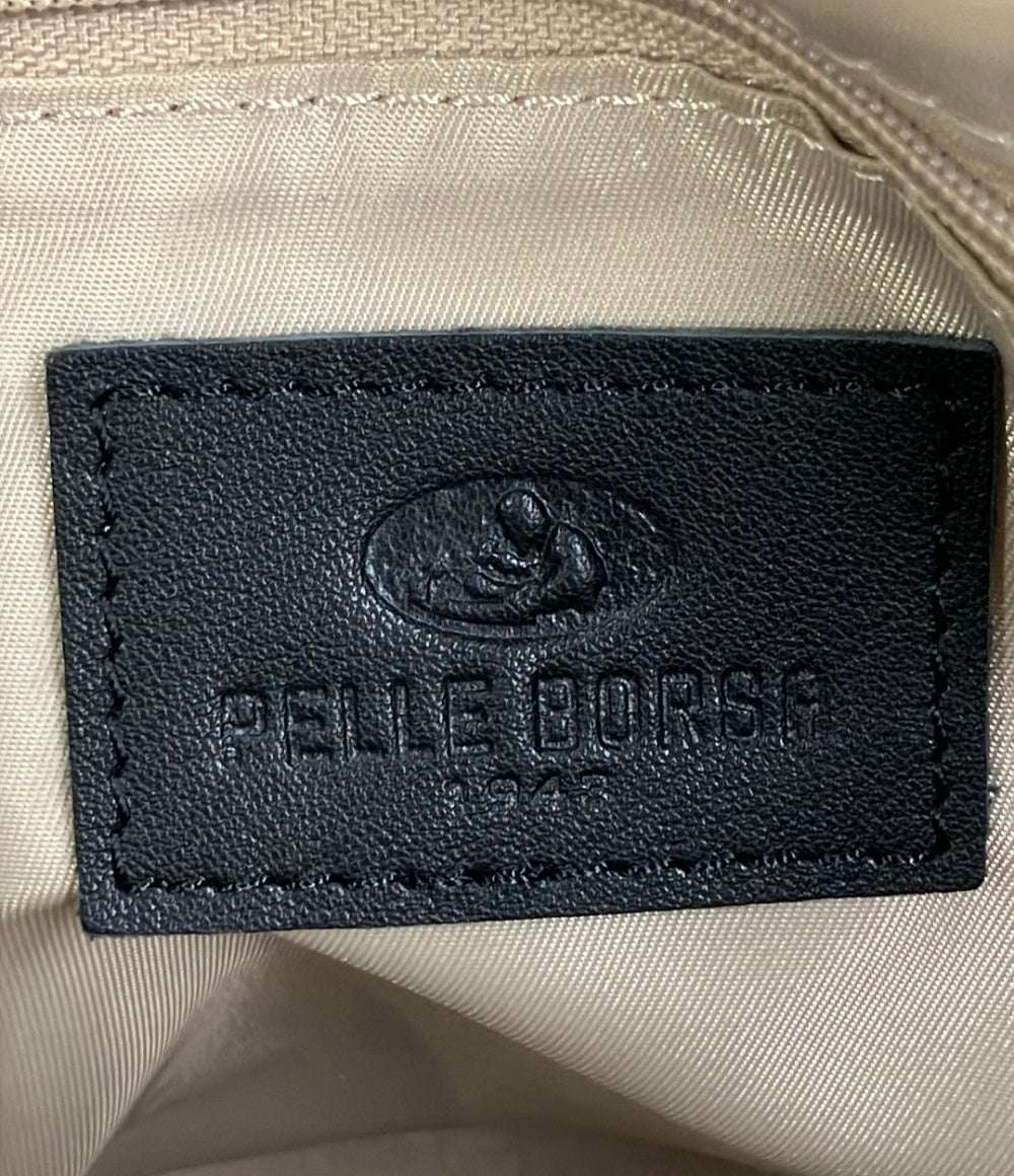 美品 PELLE BORSA トートバッグ キルティング レディース ペレボルサ
