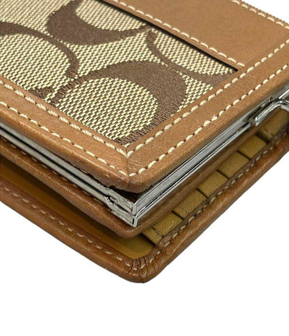 COACH 二つ折り財布 シグネチャー レディース コーチ