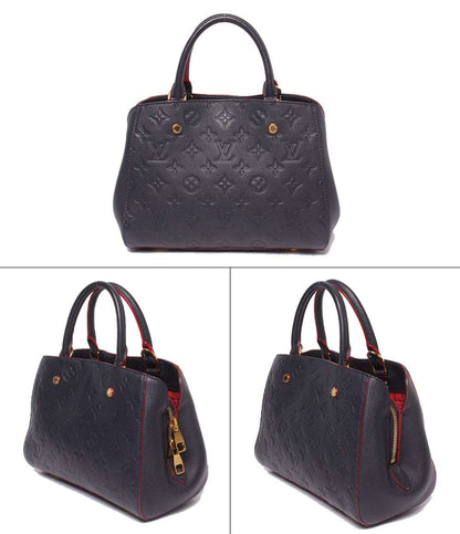 LOUIS VUITTON 2WAY ハンドバッグ ショルダーバッグ 斜め掛け モンテーニュ BB モノグラム アンプラント M42747 レディース ルイ・ヴィトン