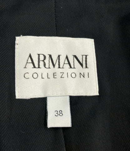 ARMANI COLLEZIONI テーラードジャケット 千鳥柄 SMG29T SM100 レディース SIZE 38 (S) アルマーニコレッツォーニ