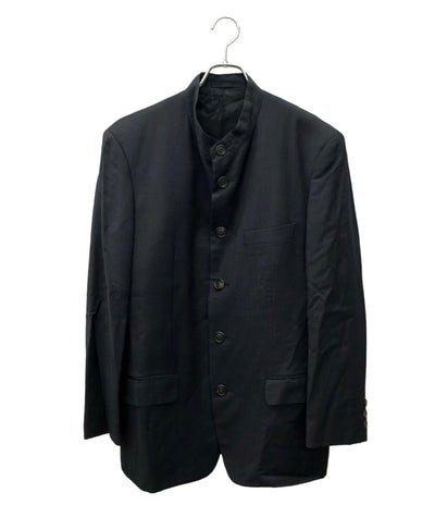 ISSEY MIYAKE MEN スタンドカラージャケット マオカラージャケット 学ラン風 2009SS ME73-FB279 メンズ SIZE M イッセイミヤケ メン