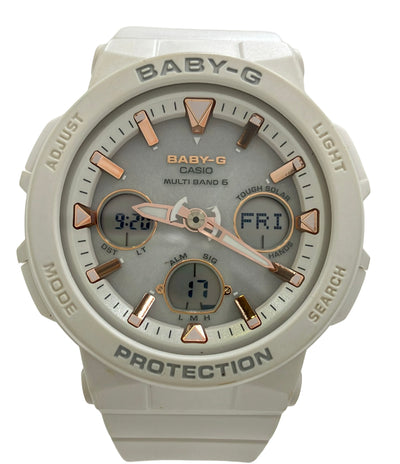 CASIO 腕時計 Baby-G ソーラー ホワイト BGA-2500 レディース カシオ