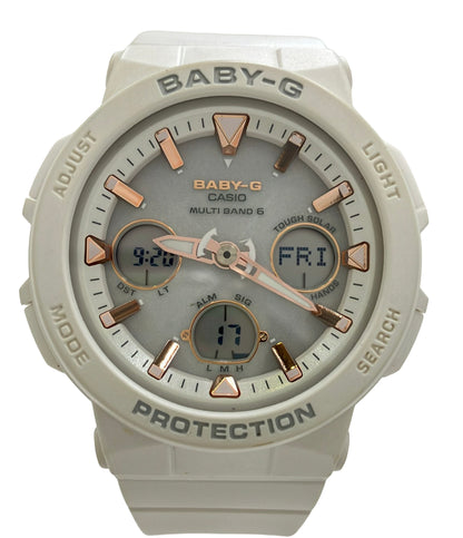 CASIO 腕時計 Baby-G ソーラー ホワイト BGA-2500 レディース カシオ