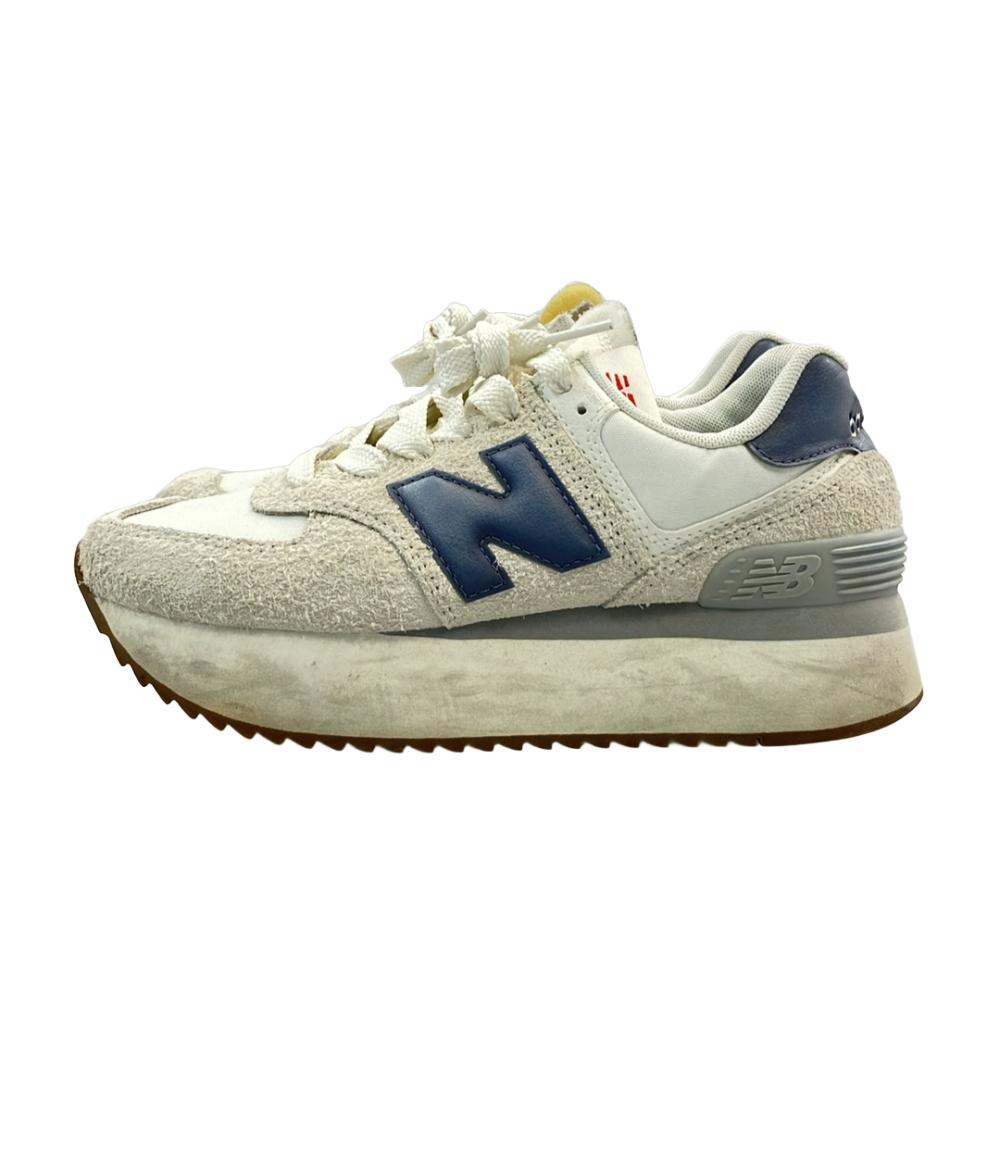 NEW BALANCE ローカットスニーカー 厚底 WL574ZQA レディース SIZE 23.5 (M) ニューバランス