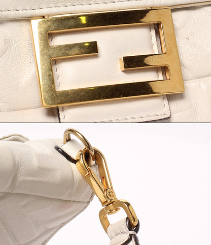 訳あり FENDI ショルダーバッグ 肩掛け バゲット ズッカ 8BR600 A72V 209 8007 レディース フェンディ