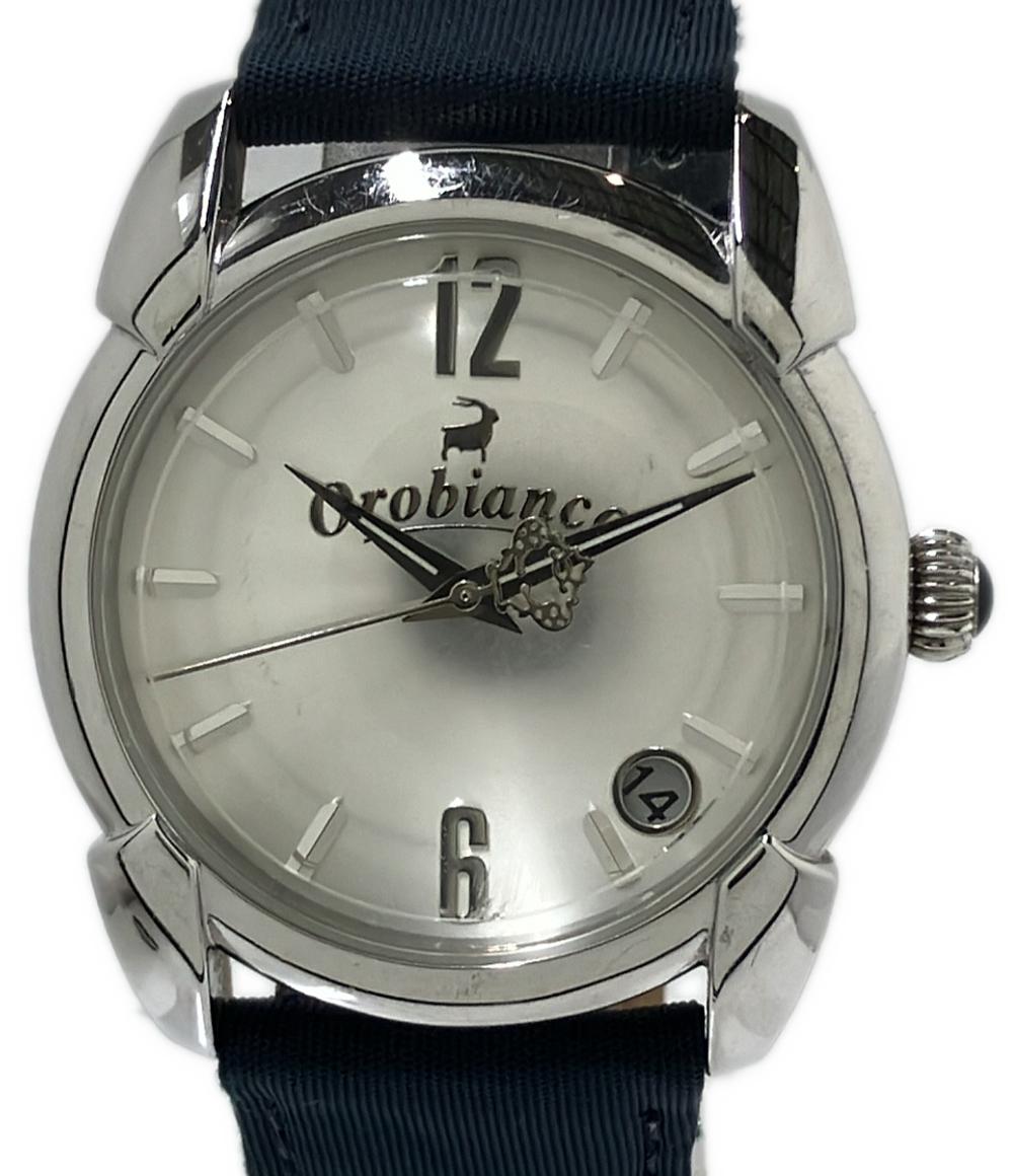 Orobianco 腕時計 クオーツ シルバー OR-0009 メンズ オロビアンコ