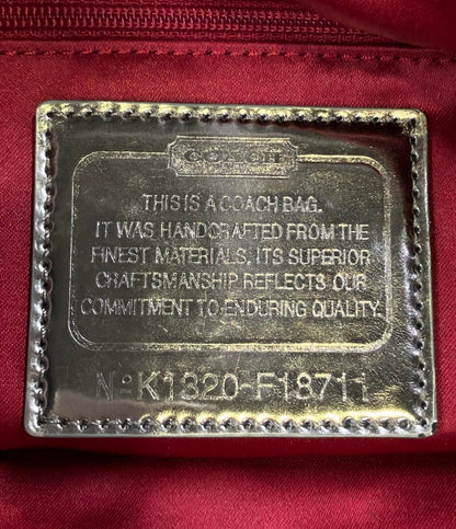 COACH トートバッグ ポピー シグネチャー F18711 レディース コーチ
