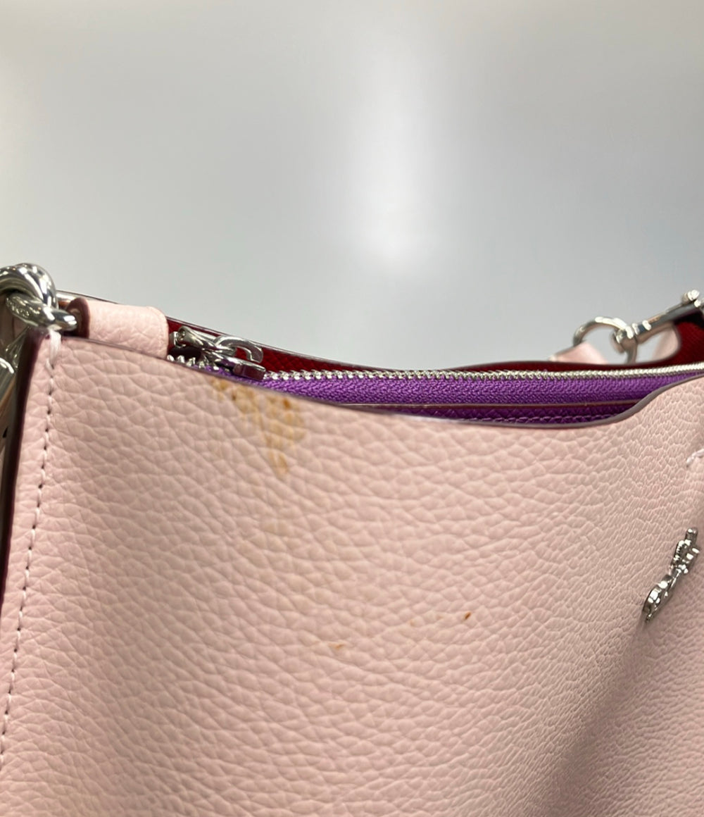 COACH ショルダーバッグ バケットバッグ 2WAY 肩掛け 斜め掛け レザー CA214 レディース コーチ