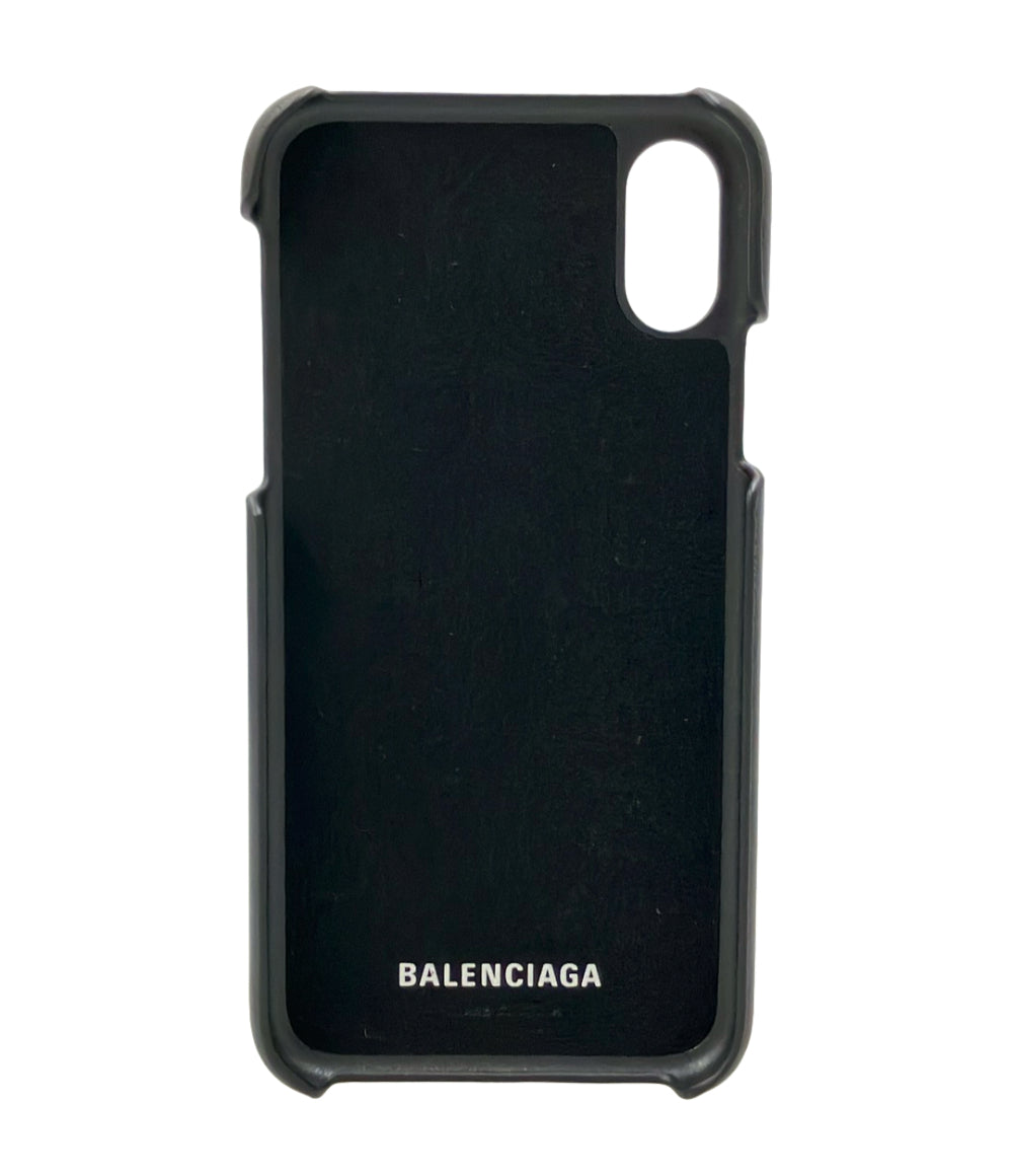 美品 BALENCIAGA スマホケース iPhone X 585828 ユニセックス バレンシアガ