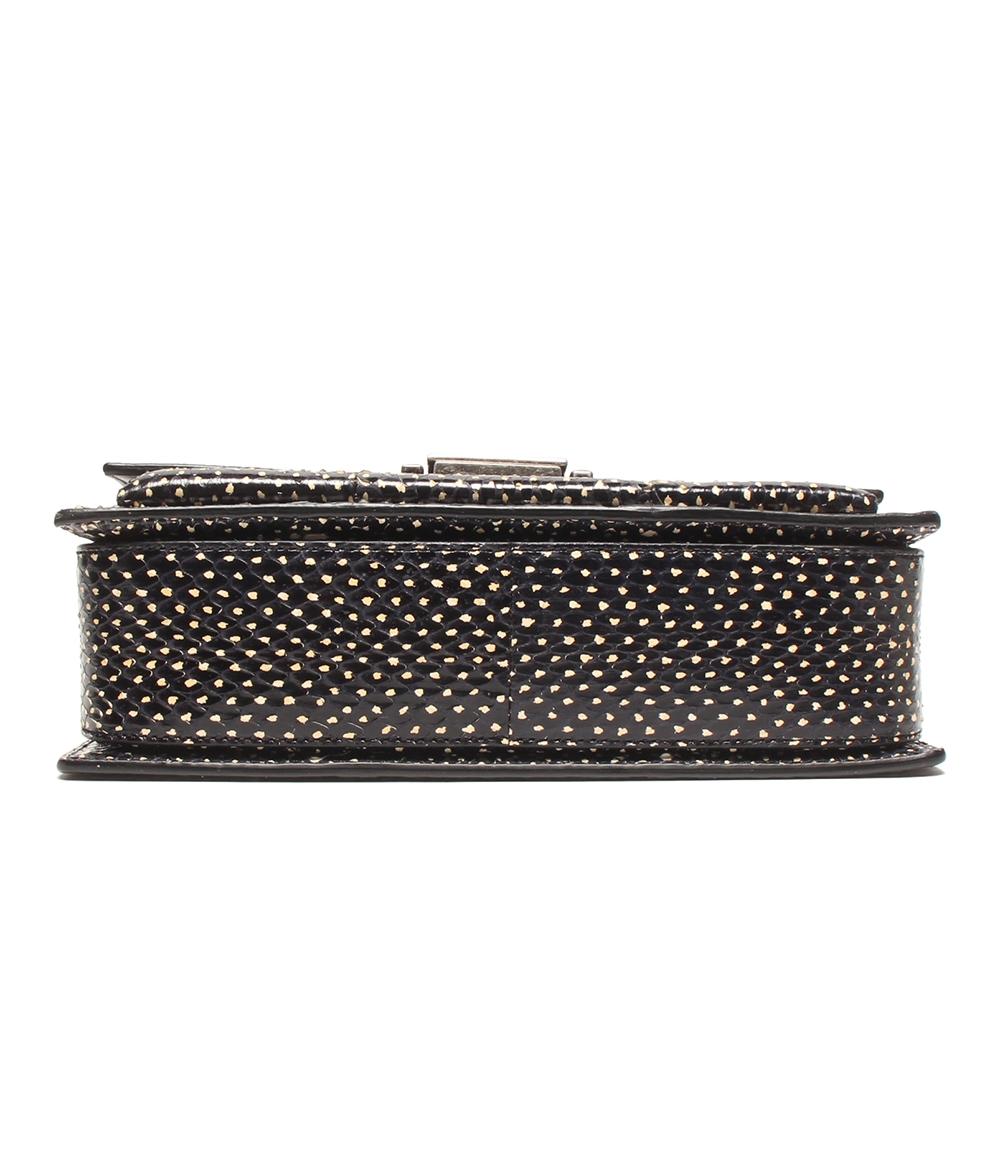 SAINT LAURENT 2way ハンドバッグ ショルダーバッグ 斜め掛け ベルシャス パイソン 482051 レディース サンローラン