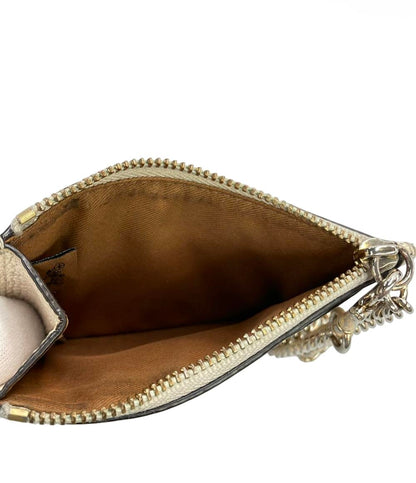 COACH コインケース パスケース チェーン付き りんご柄 88257 レディース コーチ