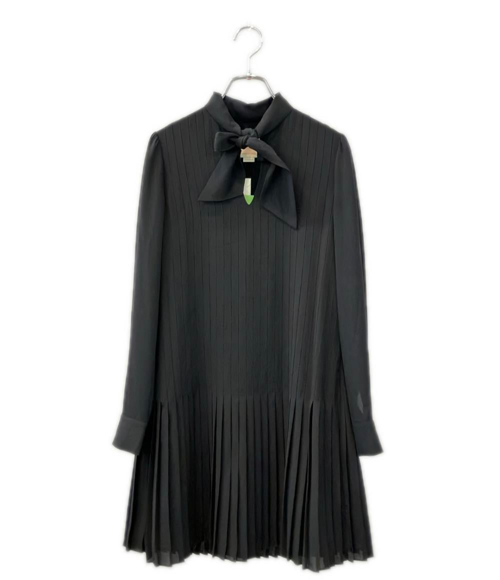 Kate Spade New York 長袖 プリーツワンピース レディース SIZE 00 ケイトスペード ニューヨーク