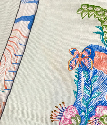 HERMES スカーフ シルク100% カレ90 Chevaloscope レディース エルメス