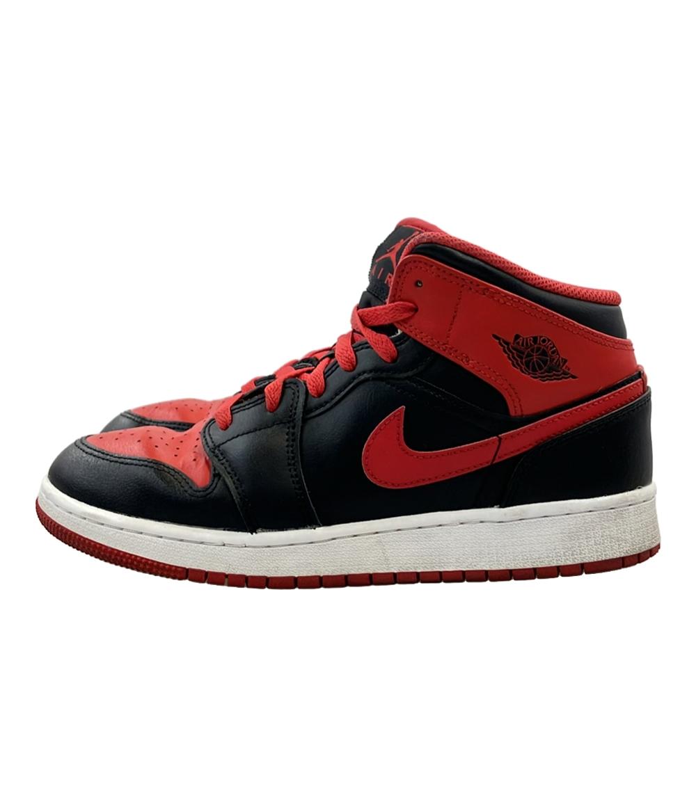 NIKE ミドルカットスニーカー AIR JORDAN 1 MID GS DQ8423-060 キッズ SIZE 25.0 (M) ナイキ