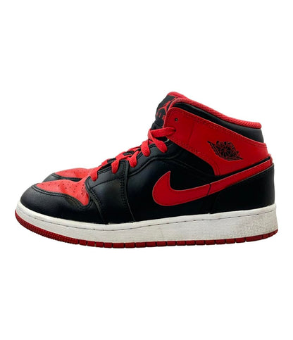 NIKE ミドルカットスニーカー AIR JORDAN 1 MID GS DQ8423-060 キッズ SIZE 25.0 (M) ナイキ