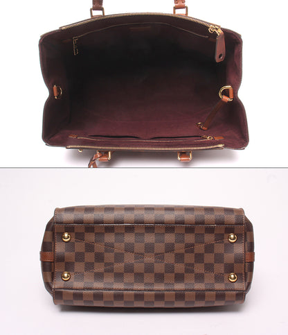 LOUIS VUITTON 2WAY ハンドバッグ トートバッグ ショルダーバッグ 肩掛け グリニッジ ダミエ エベヌ N41337 レディース ルイ・ヴィトン