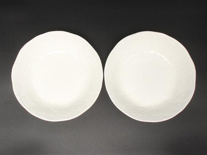 美品 WEDGWOOD サラダソーサー 皿 2点セット 18cm ストロベリー&バイン ウエッジウッド