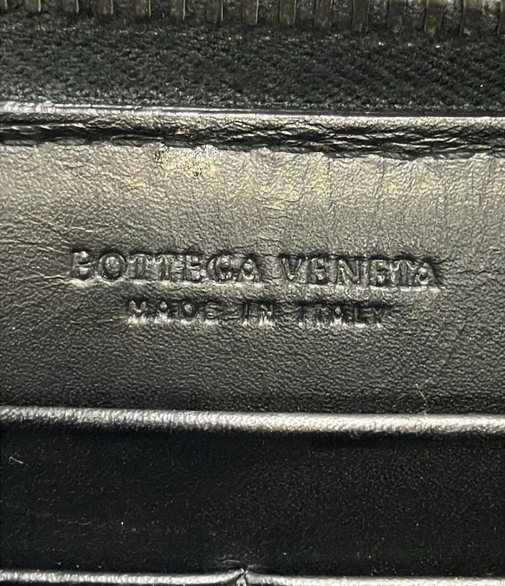 BOTTEGA VENETA ラウンドファスナー長財布 イントレチャート レディース メンズ ボッテガ・ヴェネタ