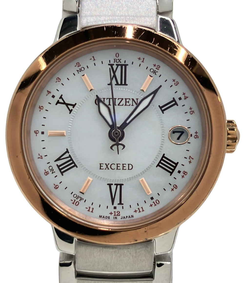 CITIZEN 腕時計 EXCEED エクシード ソーラー H060-T022626 レディース シチズン