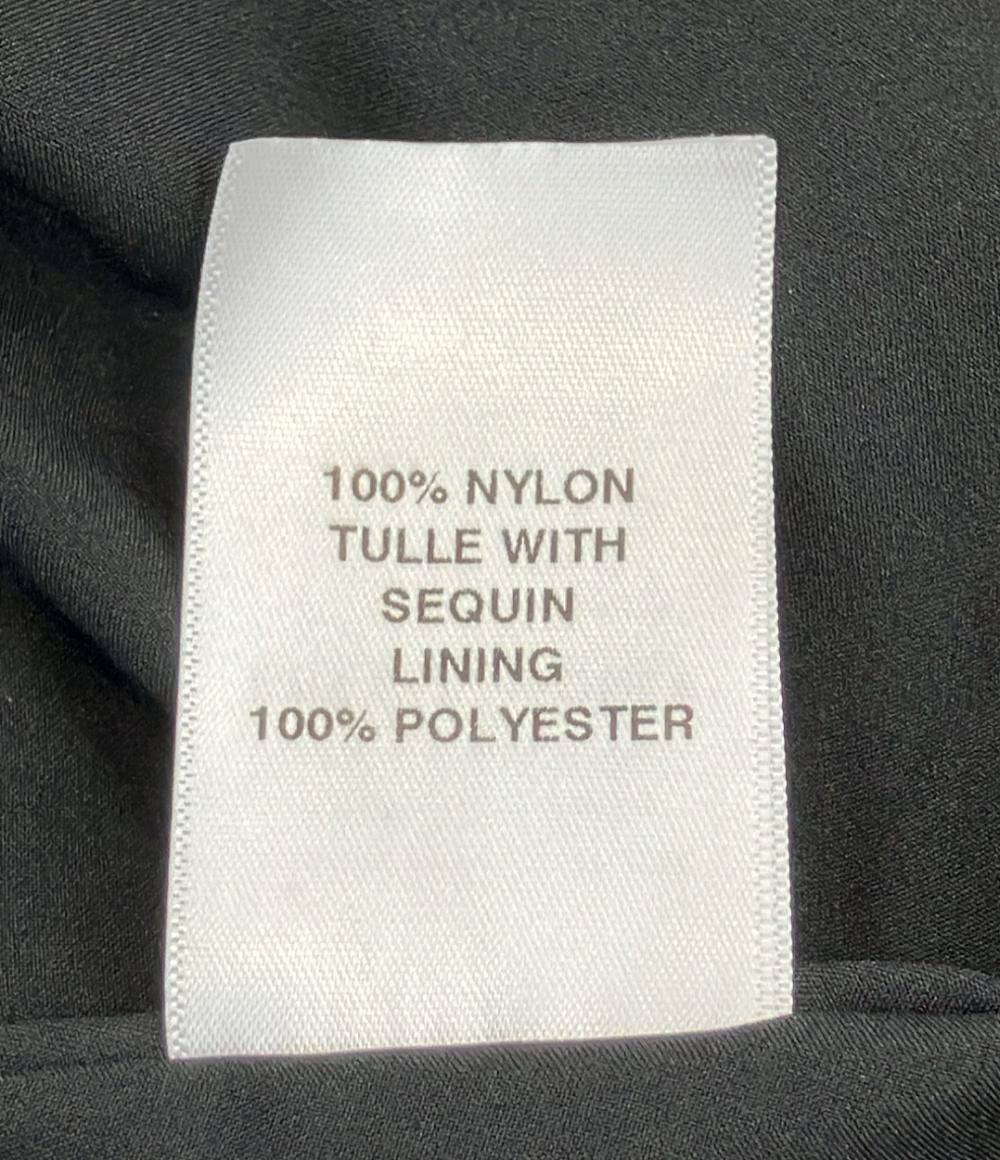 美品 マックグロー シアーチュールドレス ワンピース スパンコール レディース SIZE 10 (L) macgraw