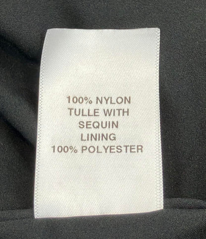 美品 マックグロー シアーチュールドレス ワンピース スパンコール レディース SIZE 10 (L) macgraw