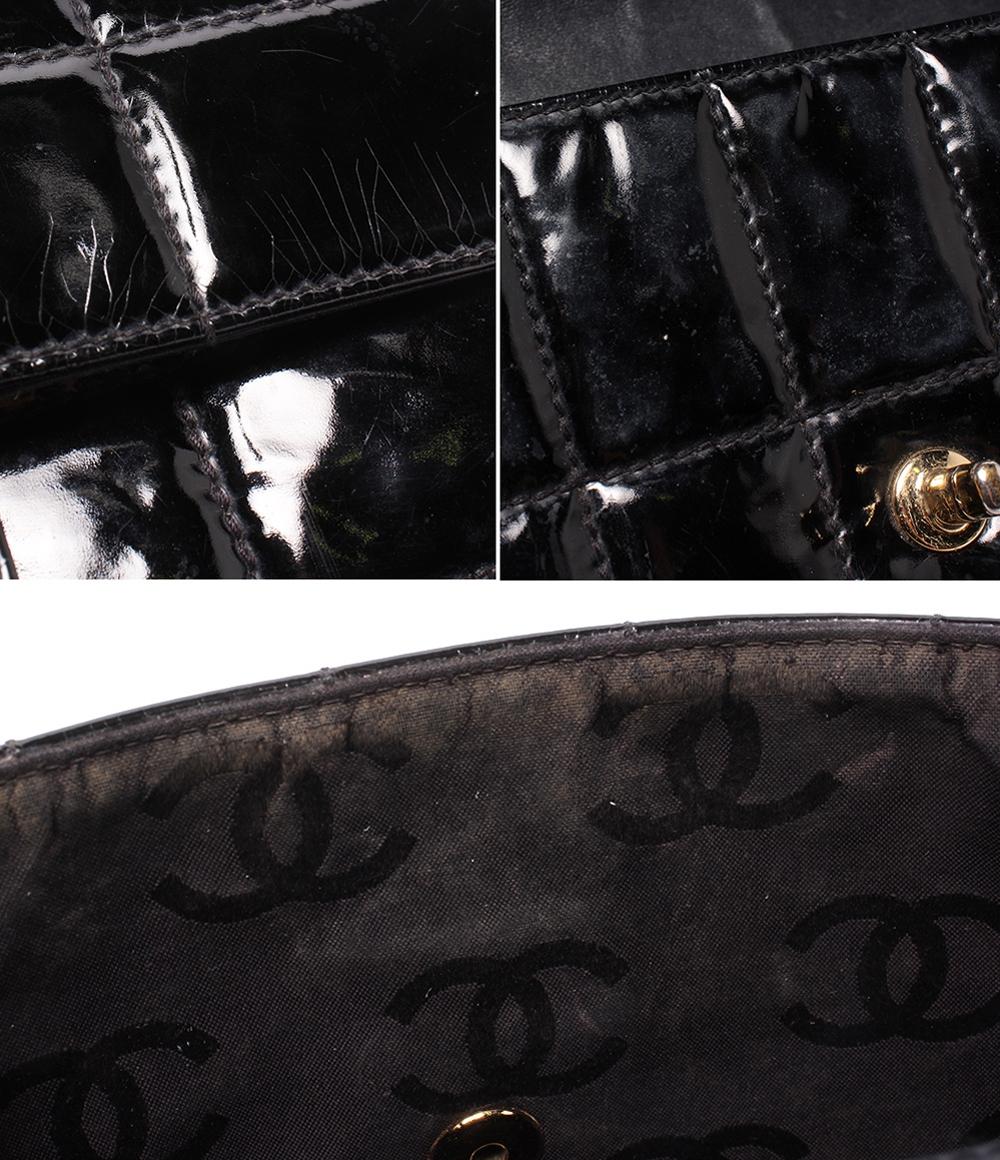 CHANEL チェーンショルダーバッグ シングルフラップ シングルチェーン ゴールド金具 チョコバー レディース シャネル