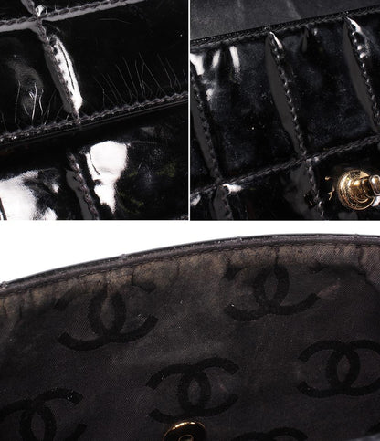 CHANEL チェーンショルダーバッグ シングルフラップ シングルチェーン ゴールド金具 チョコバー レディース シャネル