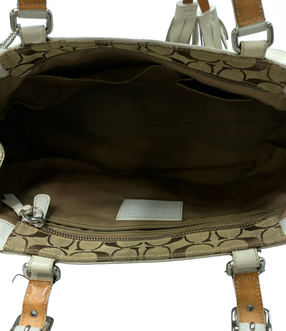 COACH トートバッグ シグネチャー 7052 レディース コーチ