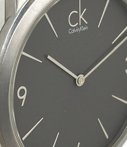 Calvin klein 腕時計 クオーツ グレー メンズ カルバンクライン