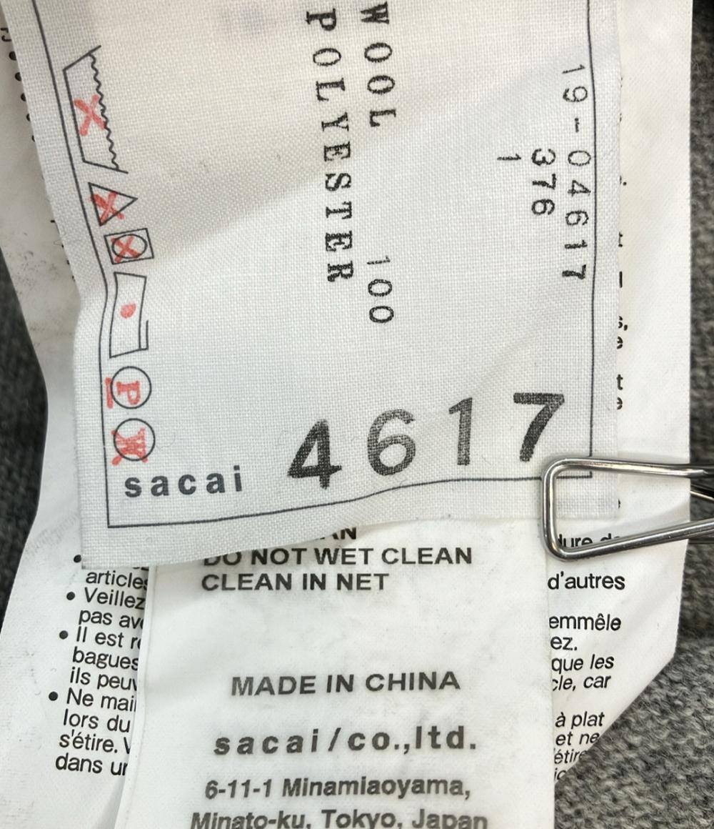 Sacai 長袖ワンピース コレクション runway ロング コンビネーション