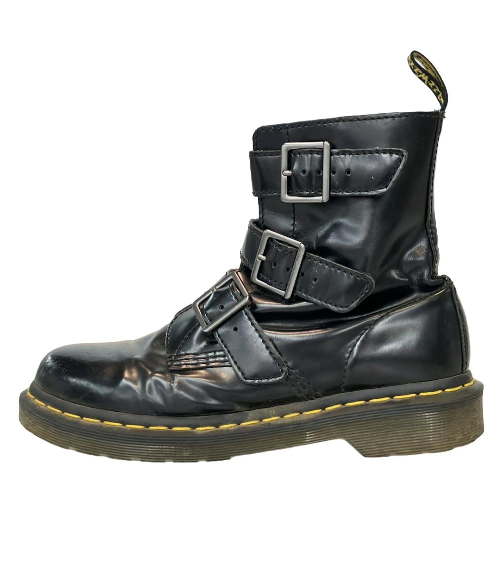 ドクターマーチン ショートブーツ サイドジップ レディース SIZE UK5 (L) Dr.Martens