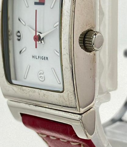 トミーヒルフィガー 腕時計 クオーツ ホワイト T00187 レディース TOMMY HILFIGER