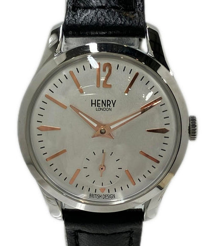 美品 HENRY LONDON 腕時計 クオーツ HS30-US-0001 レディース ヘンリーロンドン