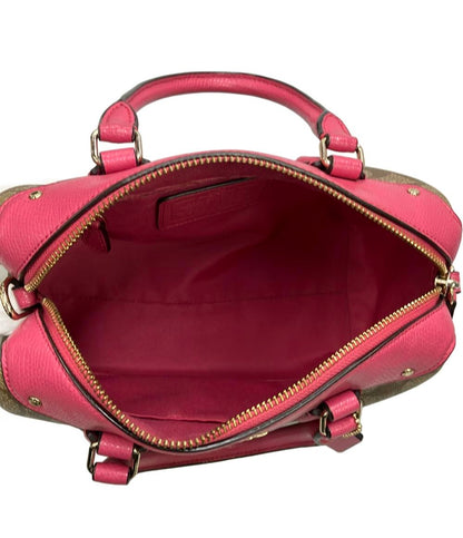 COACH ハンドバッグ ショルダーバッグ 2WAY 斜め掛け シグネチャー PVC F36702 レディース コーチ