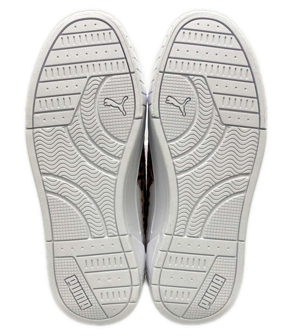 美品 PUMA ローカットスニーカー キャリーナ ミア レオ 2 407394-01 レディース SIZE 24.5 プーマ