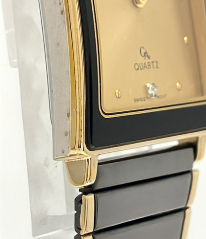 gianni accardi 腕時計 クオーツ ゴールド GA-090M レディース ジャンニ・アッカルディ