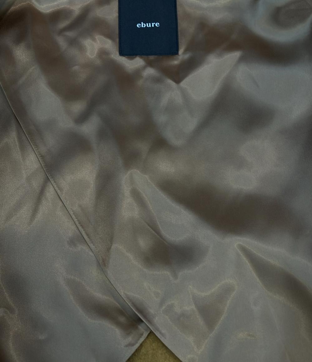 ebure ノーカラーコート 18AW 2810400103 レディース SIZE 36 (S) エブール