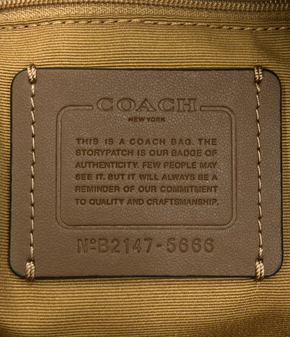 COACH リュック ペブルレザー レディース コーチ