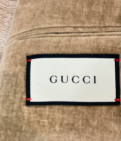 グッチ テーラードジャケット ブレザー 刺繍 メンズ SIZE 44 (S) GUCCI