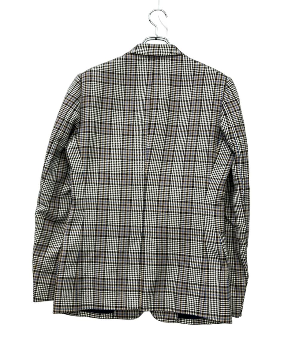 GUCCI テーラードジャケット 裏地騎士 千鳥柄 CTX 75907G メンズ SIZE 48R (L) グッチ