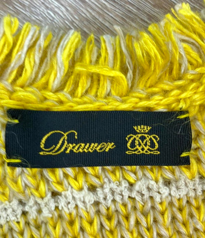 Drawer ロングベスト ミックスツイード ロングベスト 6515-199-0552 レディース ドゥロワー