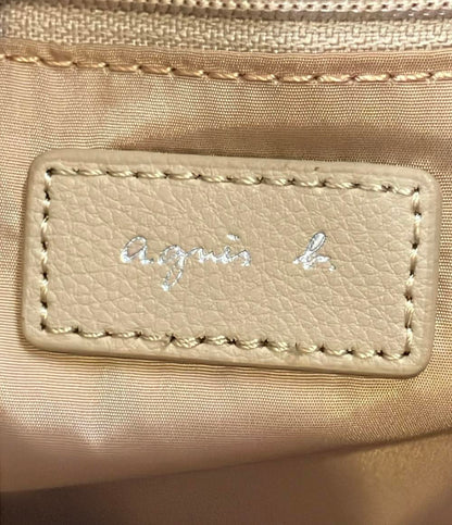 agnes b. 2WAY ハンドバッグ ショルダーバッグ 斜め掛け レディース アニエスベー