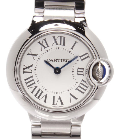 Cartier 腕時計 バロン ブルー ドゥ クオーツ 3009 レディース カルティエ