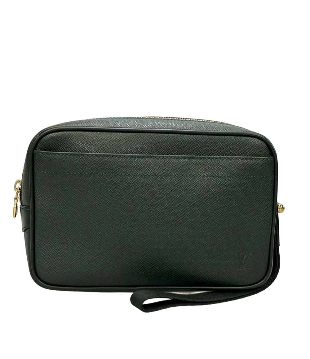 美品 LOUIS VUITTON クラッチバッグ セカンドバッグ タイガ カルガ M30814 メンズ ルイ・ヴィトン