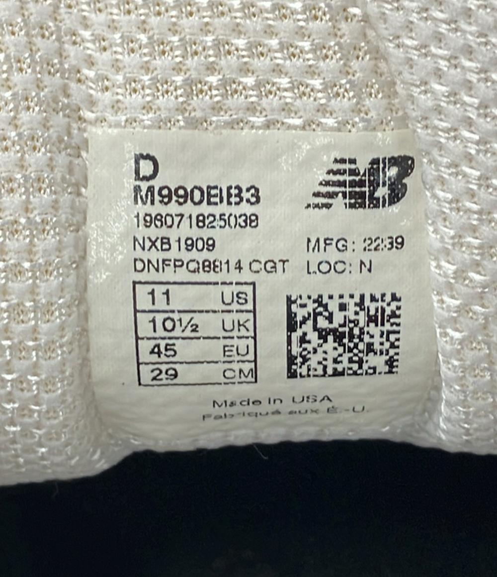 ニューバランス ローカットスニーカー M990BB3 メンズ SIZE 29.0 (XL) NEW BALANCE